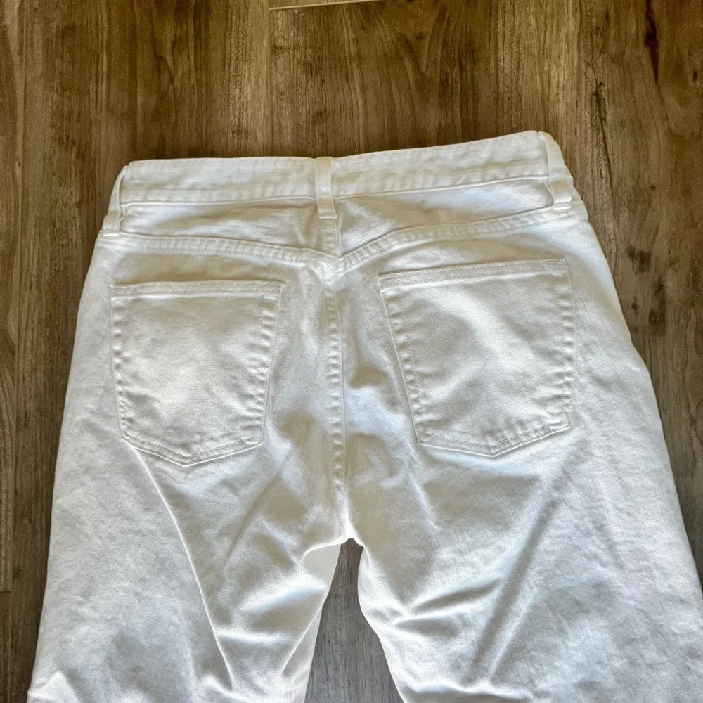 J.Crew white denim bootcut 28 S - Picture 5 of 15